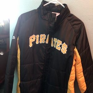 Pittsburgh Pirates moderate weight coat/jacket